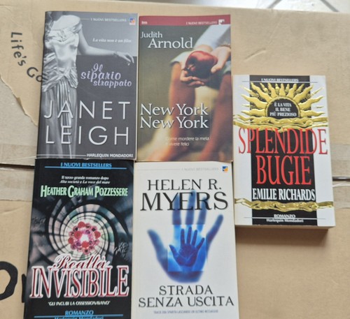 Lotto stock libri misti per - stock, 5