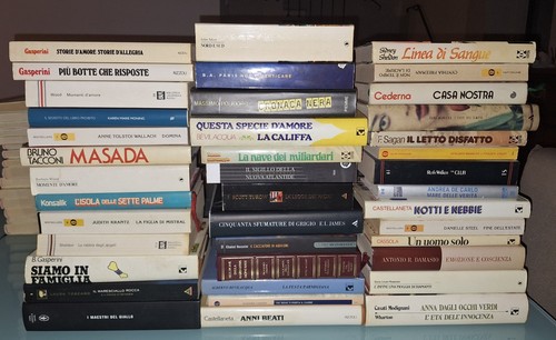 Lotto stock libri romanzi - 40,
