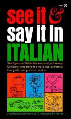 See and say in - say,