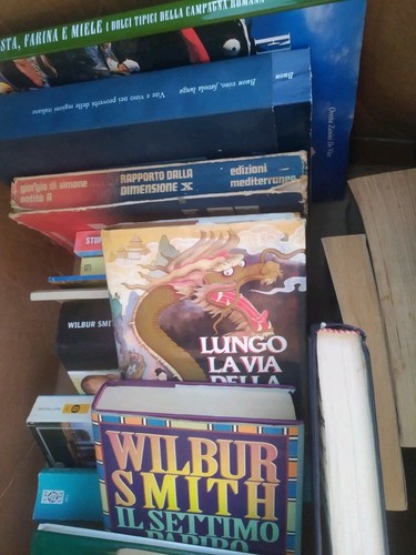 Lotto libri scatole - libri,