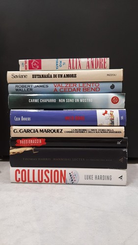 Lotto libri - (9, pezzi)